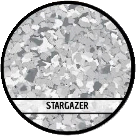 Stargazer epoxy flake blend
